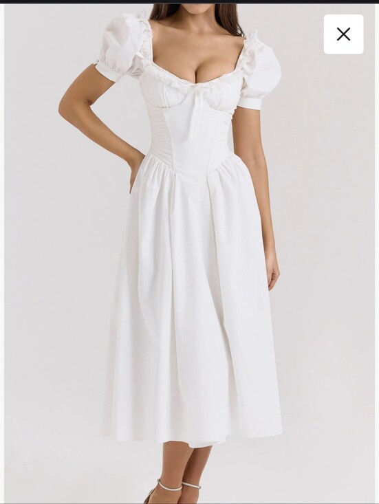 House of CB Dresses & Skirts - Lulabell Puff Sleeve Midi Dress